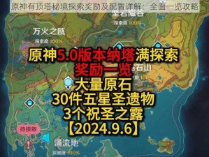 原神有顶塔秘境探索奖励及配置详解：全面一览攻略