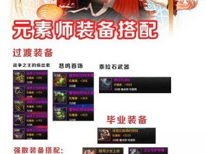 DNF手游元素师武器深度解析：掌握核心装备，探索元素之力，成就巅峰战力