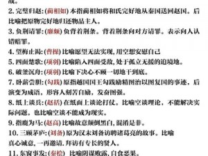 成语升官记第9关攻略：揭秘成语升官记第9关答案，轻松过关的秘籍揭秘