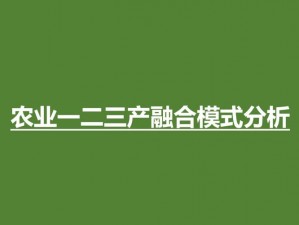 一二三产区的经济发展特点及产品介绍