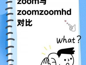 ZOOM人与ZOOMZOOMHD区别、ZOOM 人与 ZOOMZOOMHD 的区别是什么？