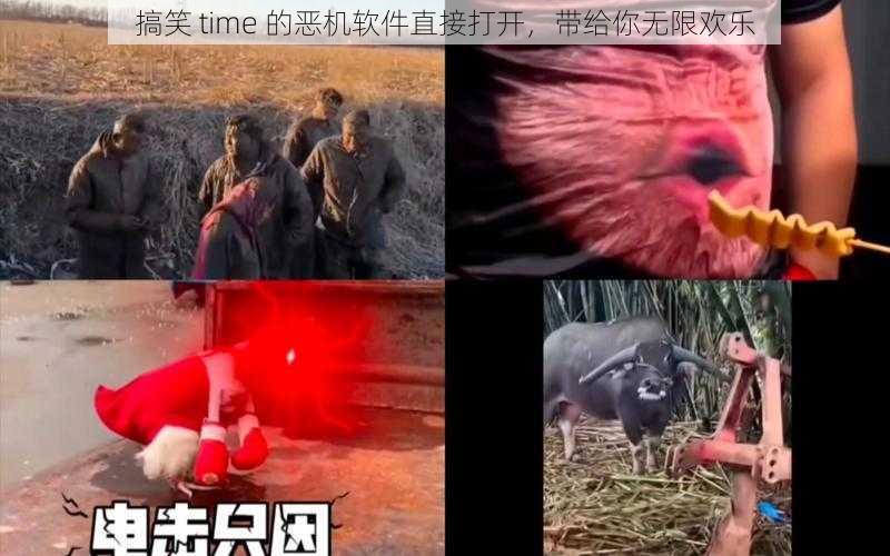 搞笑 time 的恶机软件直接打开，带给你无限欢乐