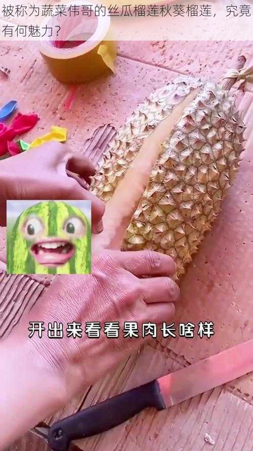 被称为蔬菜伟哥的丝瓜榴莲秋葵榴莲，究竟有何魅力？