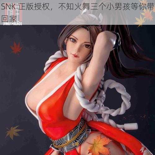 SNK 正版授权，不知火舞三个小男孩等你带回家