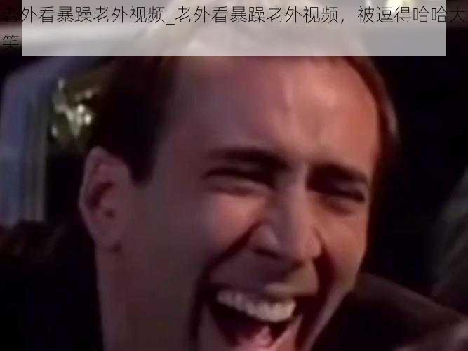 老外看暴躁老外视频_老外看暴躁老外视频，被逗得哈哈大笑