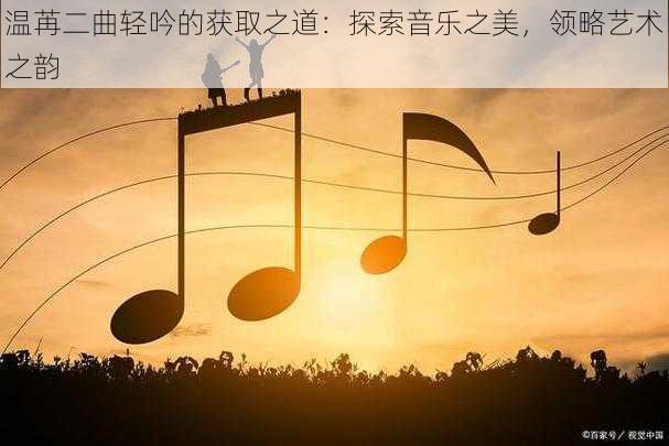 温苒二曲轻吟的获取之道：探索音乐之美，领略艺术之韵