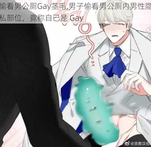 偷看男公厕Gay茎毛,男子偷看男公厕内男性隐私部位，竟称自己是 Gay