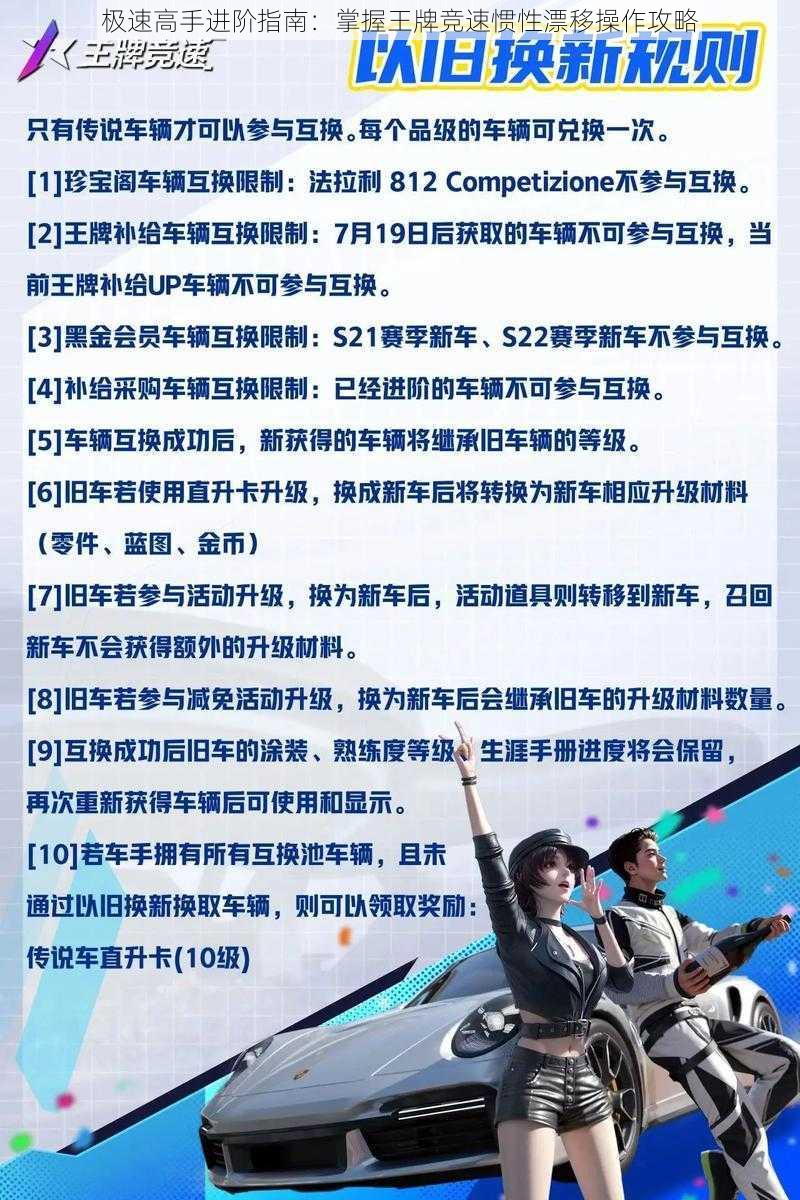 极速高手进阶指南：掌握王牌竞速惯性漂移操作攻略