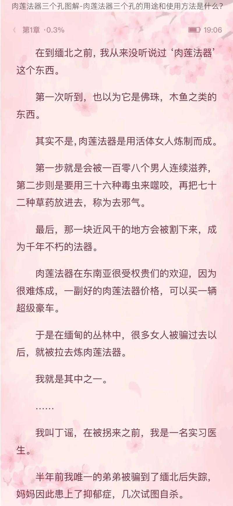 肉莲法器三个孔图解-肉莲法器三个孔的用途和使用方法是什么？