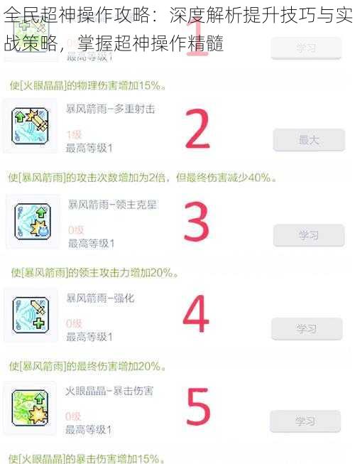 全民超神操作攻略：深度解析提升技巧与实战策略，掌握超神操作精髓