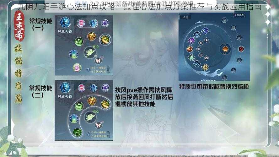 九阴九阳手游心法加点攻略：最佳心法加点方案推荐与实战应用指南