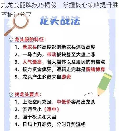 九龙战翻牌技巧揭秘：掌握核心策略提升胜率秘诀分享